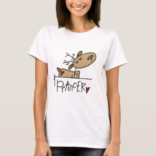 Prancer Reindeer Tshirts and Gifts