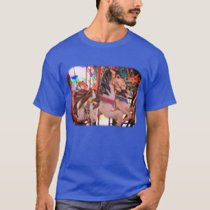 Prancing Carousel Horses T-Shirt