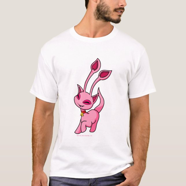 Prancing pink Aisha T-Shirt (Front)
