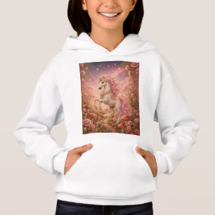 Prancing Unicorn in an Enchanted Meadow