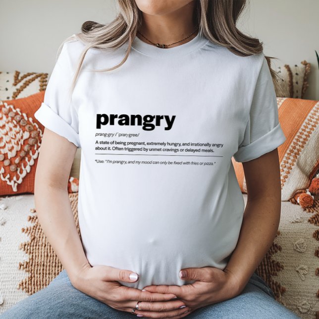 Prangry Maternity Shirt Funny Gift (Creator Uploaded)