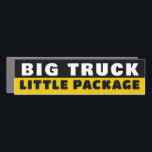 Prank Magnet, Funny Little Package Truck Magnet<br><div class="desc">Prank Magnet, Funny Little Package Truck Magnet Bad break-up or just want to prank a friend this magnet is perfect. Add it to the back of their truck without them knowing and know they are getting some laughs riding around in their BIG TRUCK. My big truck little package magnet is...</div>
