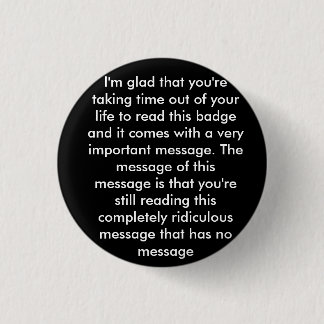 Prank 'message' badge