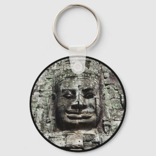 Prasat Bayon Face Key Ring