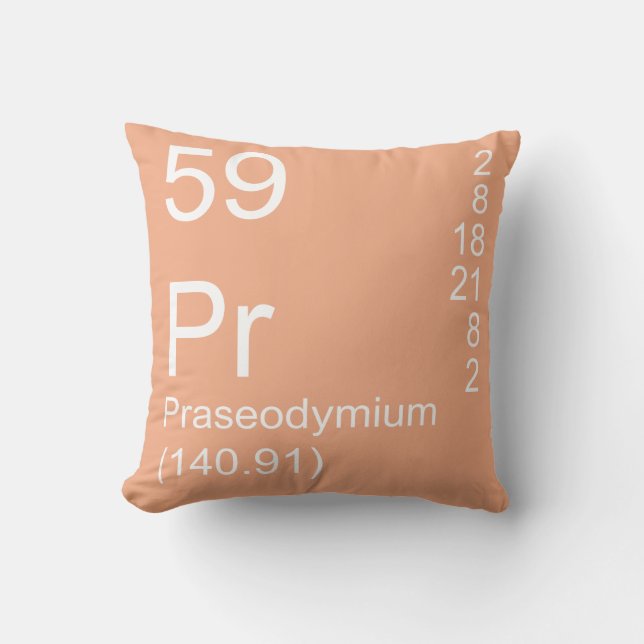 Praseodymium Cushion (Front)