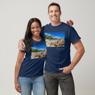 Praslin Seychelles Island Anse Lazio Beach Gift T-Shirt