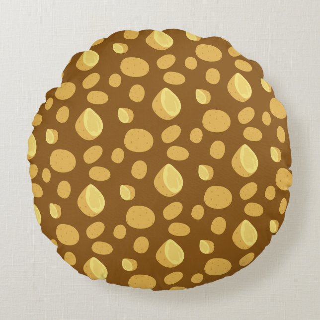 Prátaí Round Cushion (Front)