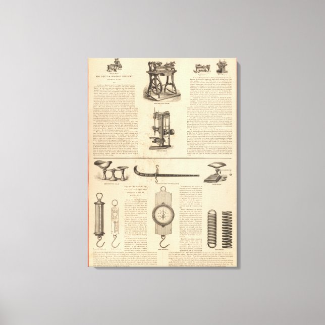 Pratt and Whitney Company Canvas Print (Front)