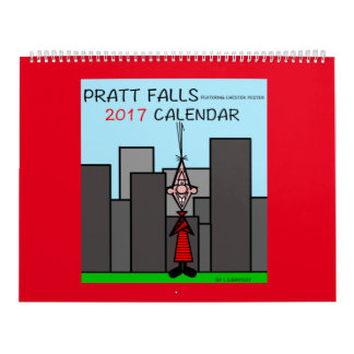 Pratt Falls Featuring Chester Pester Calendar