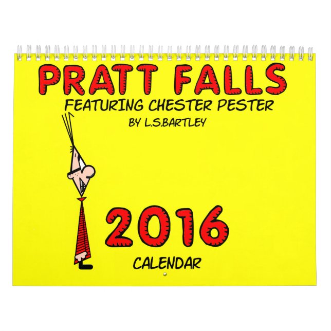 Pratt Falls Featuring Chester Pester Calendar (Cover)