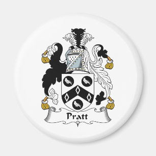 Pratt Family Crest Magnet