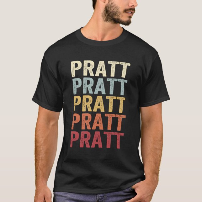 Pratt Kansas Pratt Ks Text T-Shirt (Front)