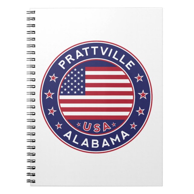 Prattville, Alabama Notebook (Front)