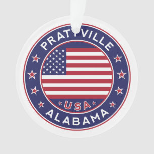 Prattville, Alabama Ornament
