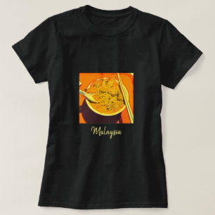Prawn Laksa spicy foodie travel T-Shirt