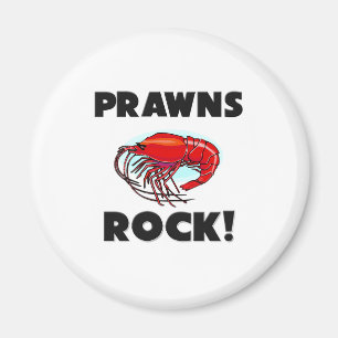 Prawns Rock Magnet