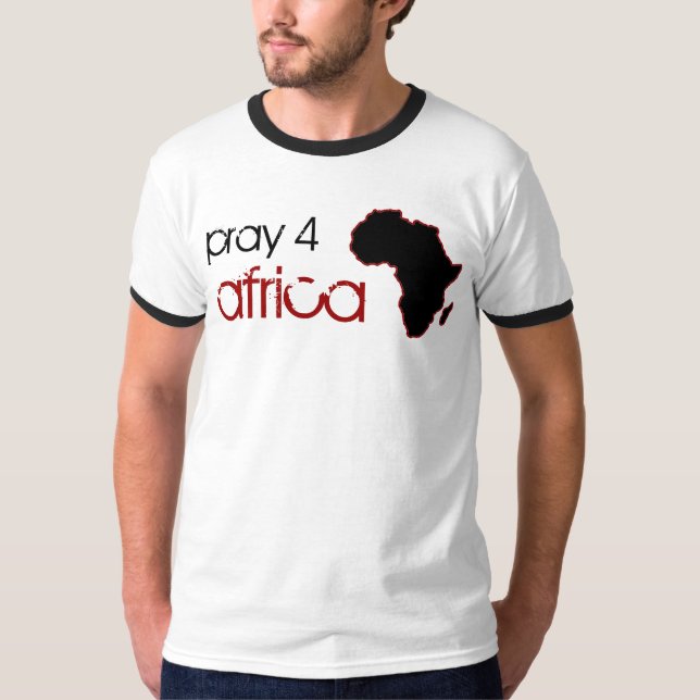 pray 4 africa t-shirt (Front)