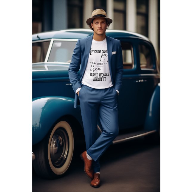 Pray And Don't Worry Christian Faith Inspirational T-Shirt (A bold tee for men who pray, stay focused, and keep their peace on lock—no stress, just faith.)