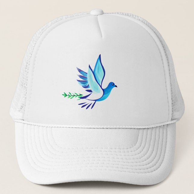 PRAY Because God Listens  Trucker Hat (Front)