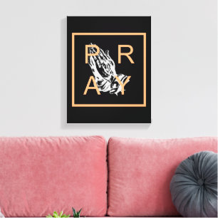 PRAY CANVAS PRINT