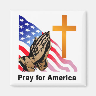 Pray for America Magnet