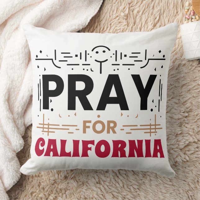 Pray for California • Support for CA Cushion (Blanket)