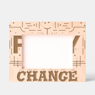 Pray For Change Etched Frames
