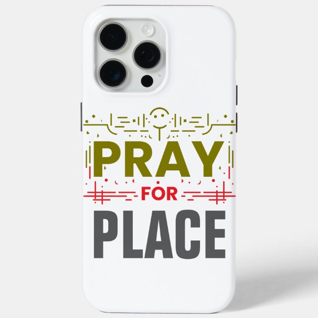 Pray For Compassion Case-Mate iPhone Case (Back)
