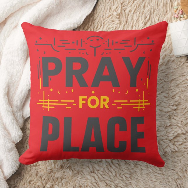 Pray For Compassion Cushion (Blanket)