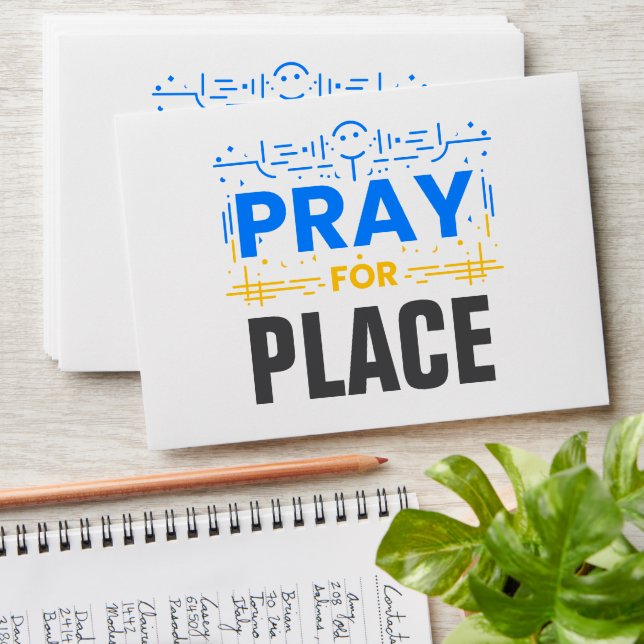 Pray For Compassion Envelope (Stacked)