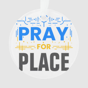 Pray For Compassion Ornament