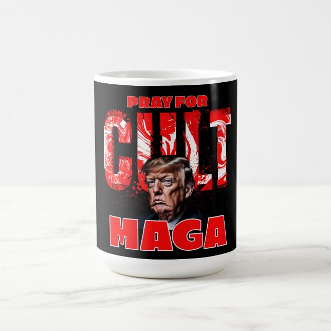 Pray for Cult MAGA Coffee Mug (Center)