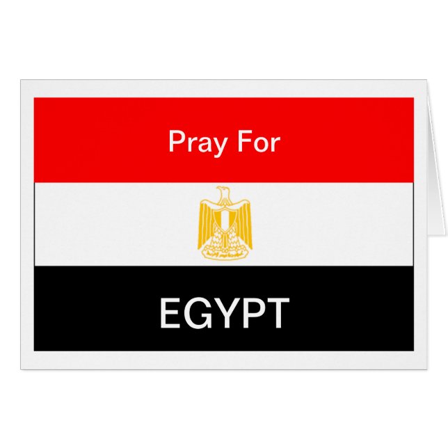 Pray For EGYPT (Front Horizontal)