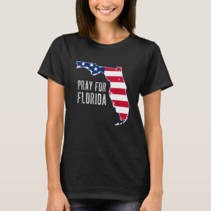 Pray For Florida Beach Stand With Florida Strong T-Shirt