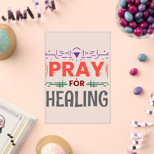 Pray For: Inspiring Healing Acrylic Invitations