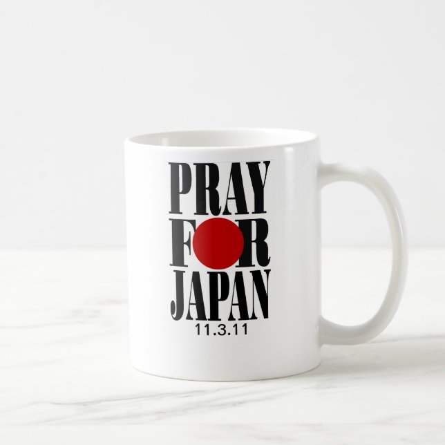 Pray for Japan Mugs (Right)