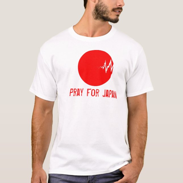 Pray For Japan T-Shirt (Front)
