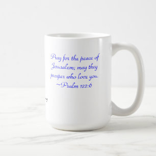 Pray for Jerusalem Mug