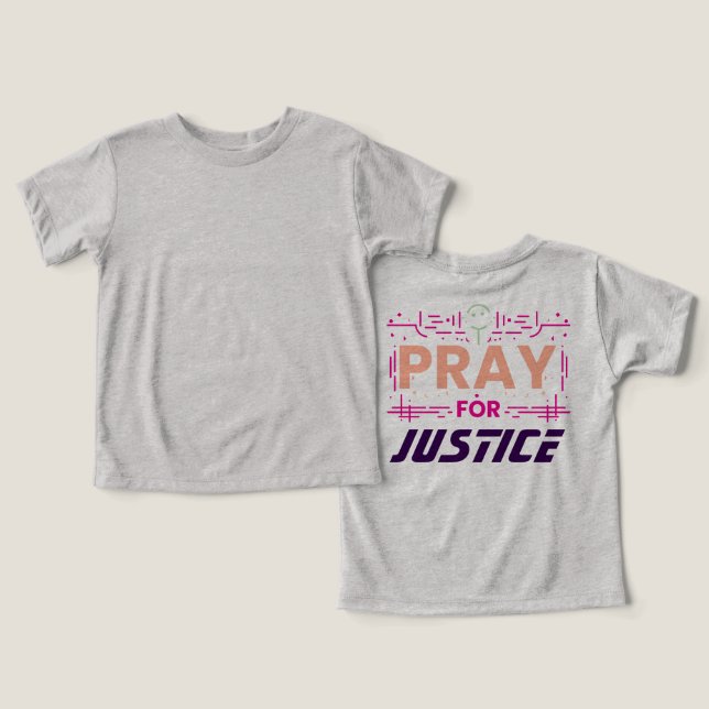 Pray for justice (Design Front & Back)