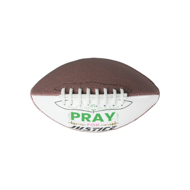 Pray for justice football (Front)
