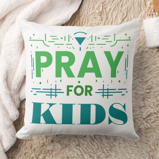 Pray for kids cushion (Blanket)