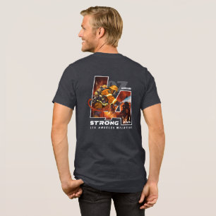 Pray for Los Angeles Men Tri-Blend Shirt