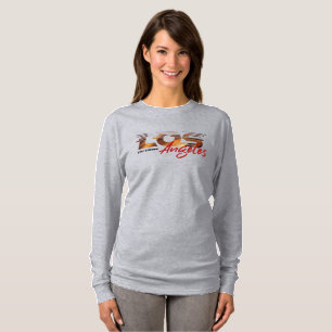 Pray for Los Angeles Women Long Sleeve T-Shirt