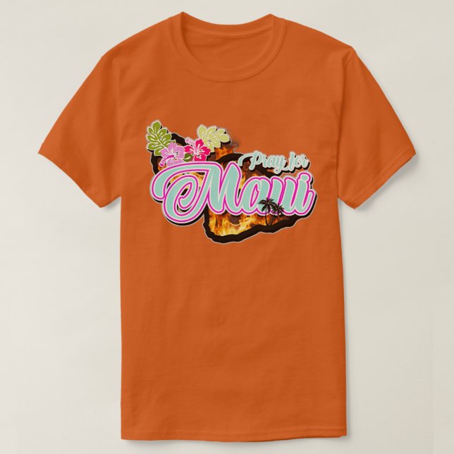 Pray for Maui T-Shirt (Design Front)