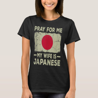 Pray For Me My Wife is Japanese Husband Tank Top
