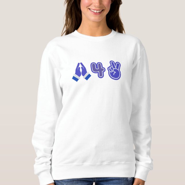 Pray for Peace Sweatshirt (Front)