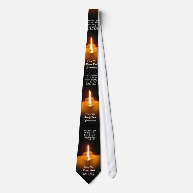PRAY FOR SANDY HOOK ELEMENTARY TIE (Front)