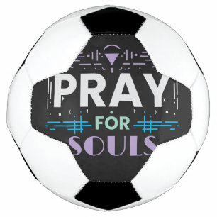 Pray for Souls Soccer Ball