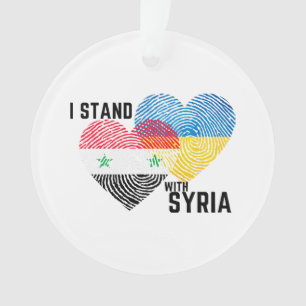 Pray for Syria Ornament