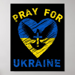 Pray for Ukraine   Poster